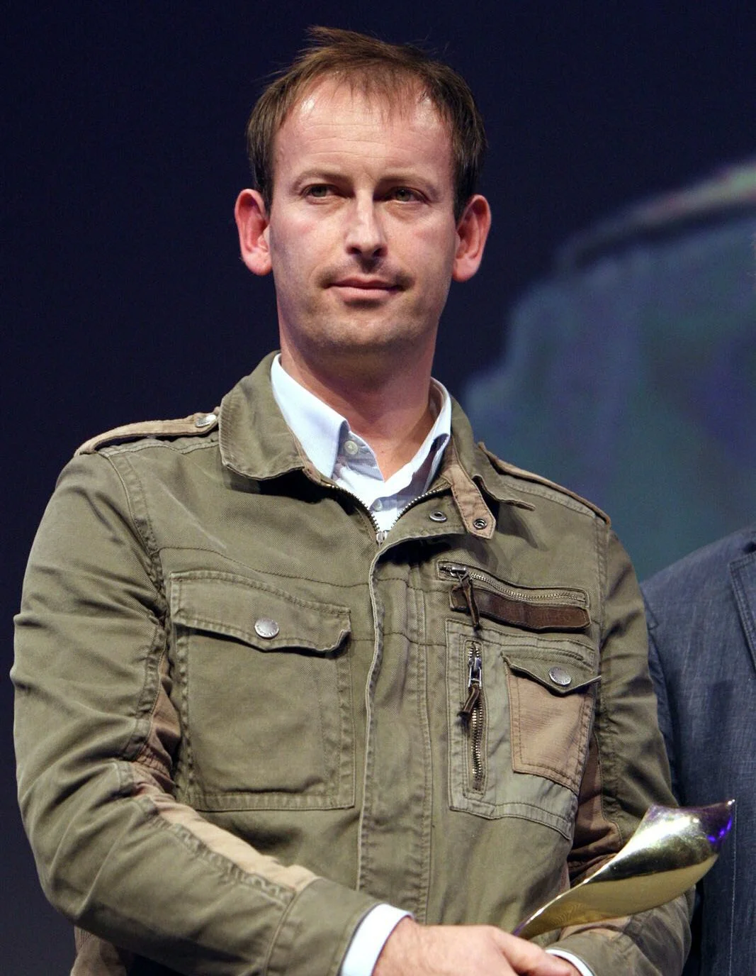 Memorial photograph of Gilles Jacquier