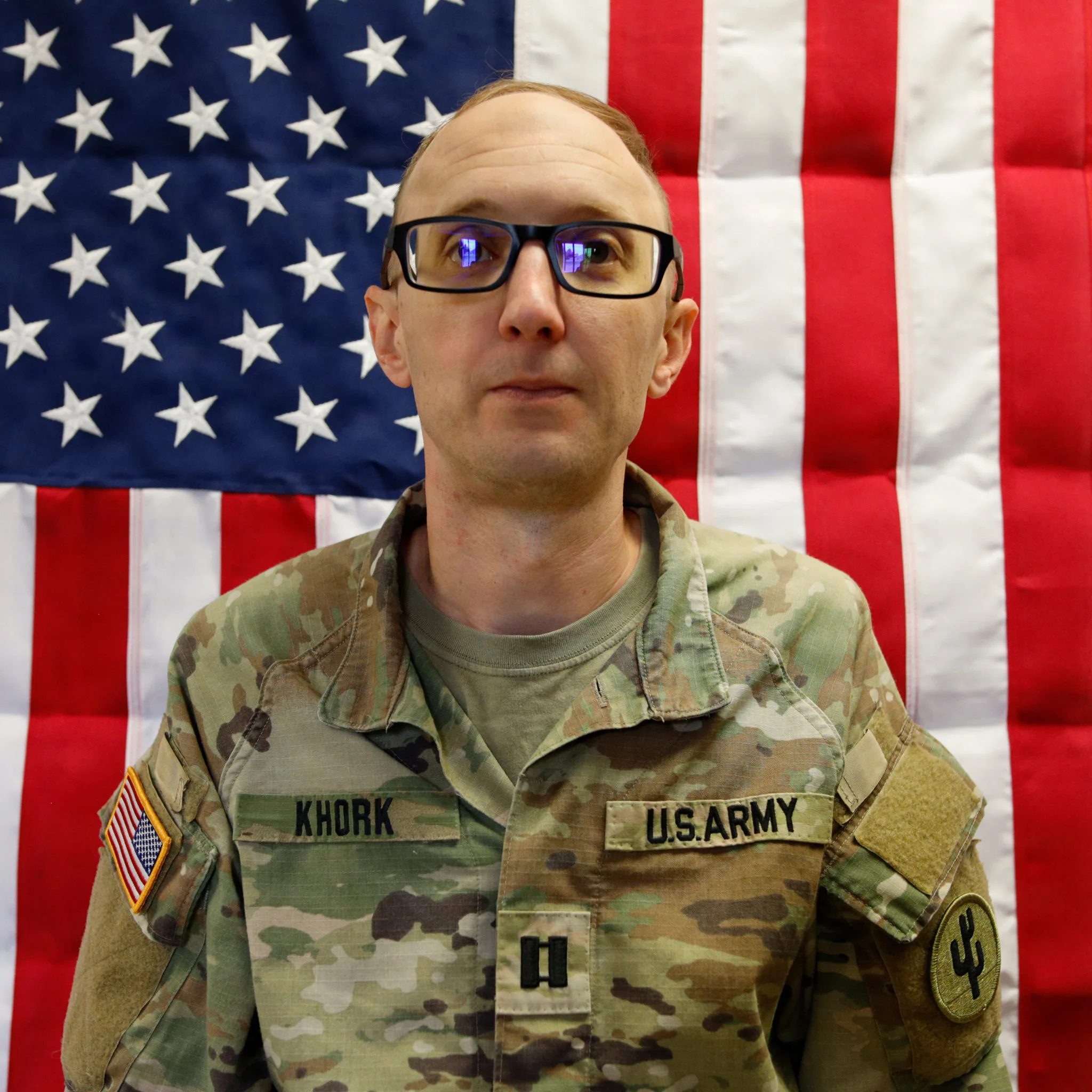 Memorial photograph of Capt. Cody A. Khork