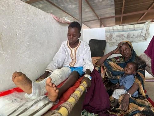Child Victim - RSF Attacks on North Darfur